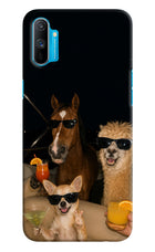Party Squad Realme C3 Hard Case Back Cover by Casekaro