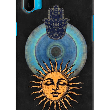 Divine Sun Realme C3 Hard Case Back Cover by Casekaro