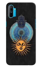 Divine Sun Realme C3 Hard Case Back Cover by Casekaro