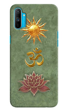 Om & Lotus Realme C3 Back Cover