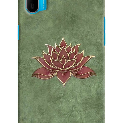 Lotus Grace Realme C3 Hard Case Back Cover by Casekaro