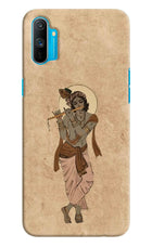 Krishna Realme C3 Hard Case Back Cover by Casekaro