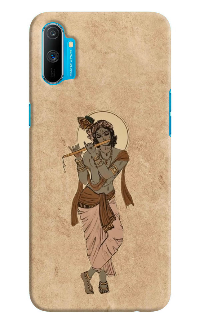 Krishna Realme C3 Hard Case Back Cover by Casekaro
