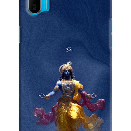 Cosmic Krishna Realme C3 Hard Case Back Cover by Casekaro