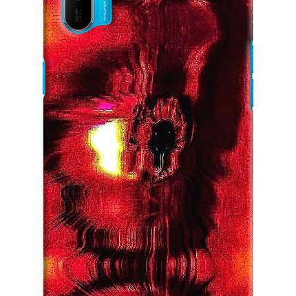 Fire Eye Realme C3 Hard Case Back Cover by Casekaro