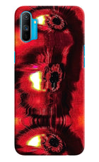 Fire Eye Realme C3 Hard Case Back Cover by Casekaro