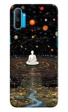 Space Monk Realme C3 Hard Case Back Cover by Casekaro