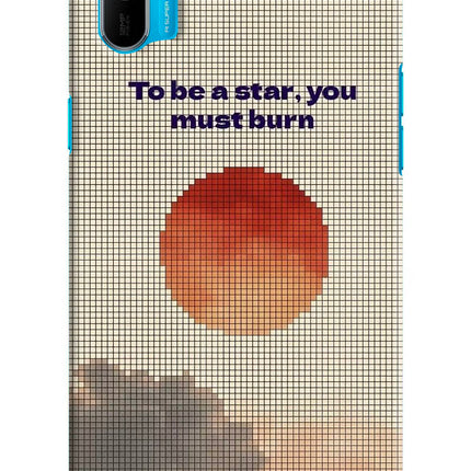 Pixel Sun Realme C3 Hard Case Back Cover by Casekaro