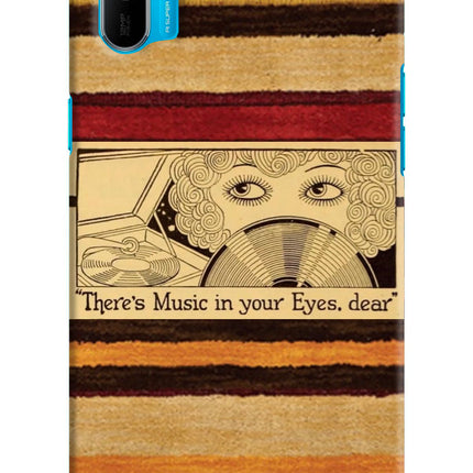 Vinyl Stripes Realme C3 Hard Case Back Cover by Casekaro