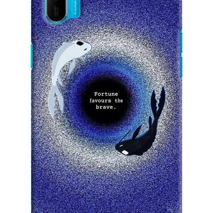 Dark Koi Realme C3 Hard Case Back Cover by Casekaro