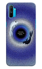 Dark Koi Realme C3 Hard Case Back Cover by Casekaro