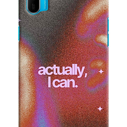Pink Aura Realme C3 Hard Case Back Cover by Casekaro