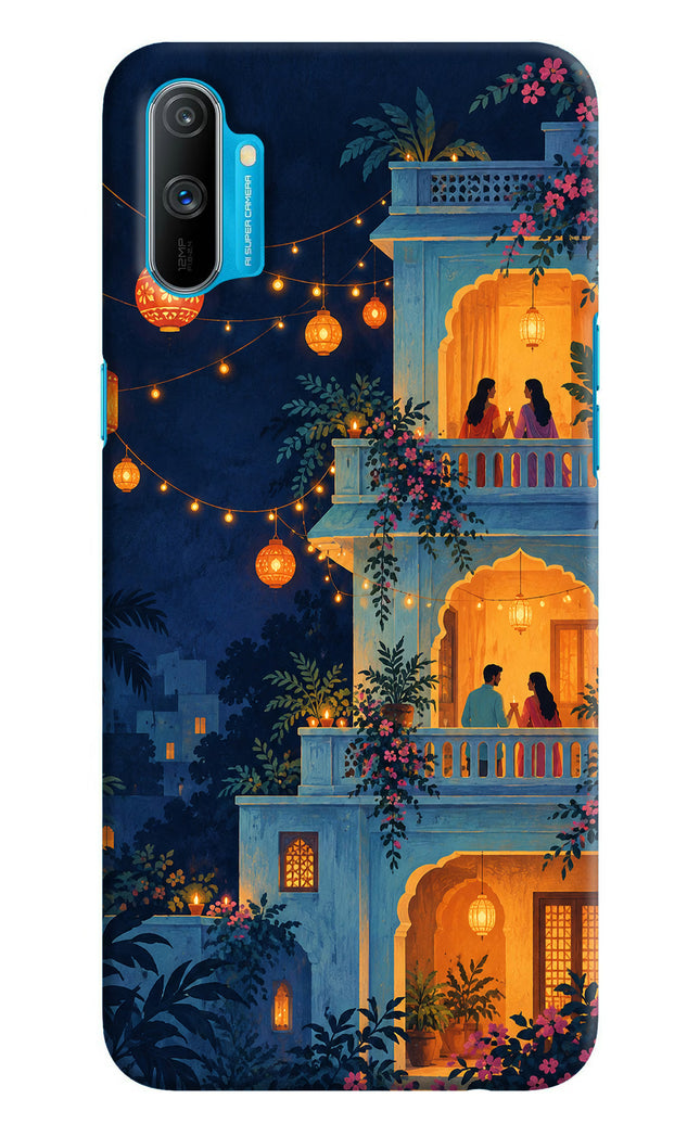 Balcony Glow Realme C3 Hard Case Back Cover by Casekaro