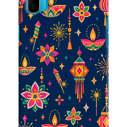 Festive Pop Realme C3 Hard Case Back Cover by Casekaro