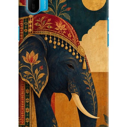 Royal Elephant Realme C3 Hard Case Back Cover by Casekaro
