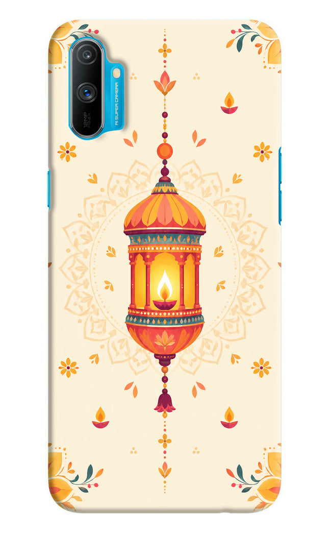 Golden Lantern Realme C3 Hard Case Back Cover by Casekaro