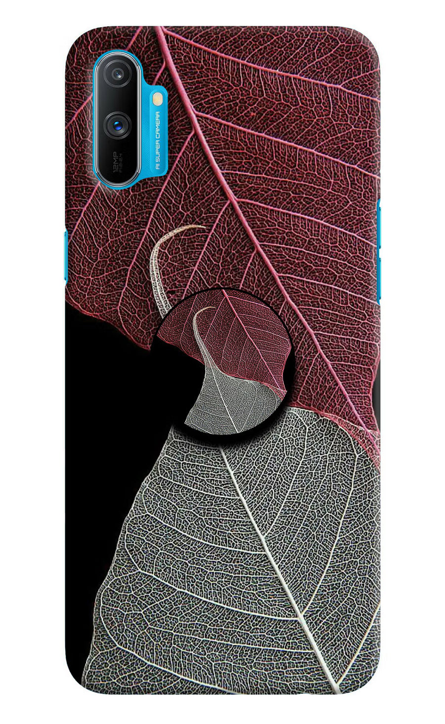 Leaf Pattern Realme C3 Pop Case, Hard case