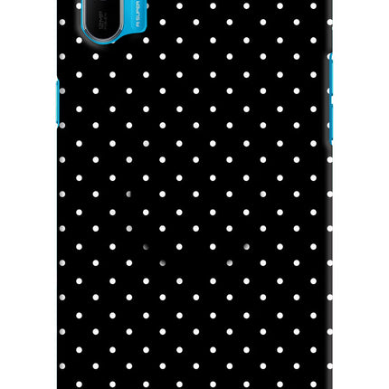 White Dots Realme C3 Pop Case by Casekaro