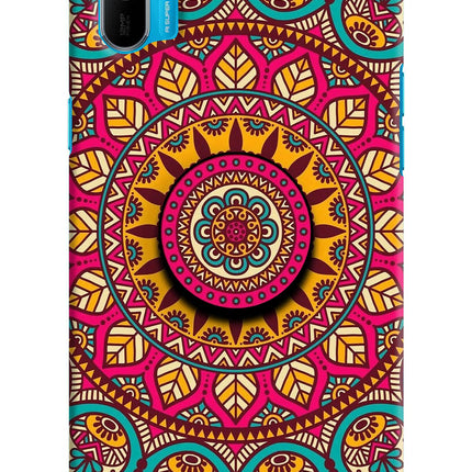 Mandala Realme C3 Pop Case by Casekaro
