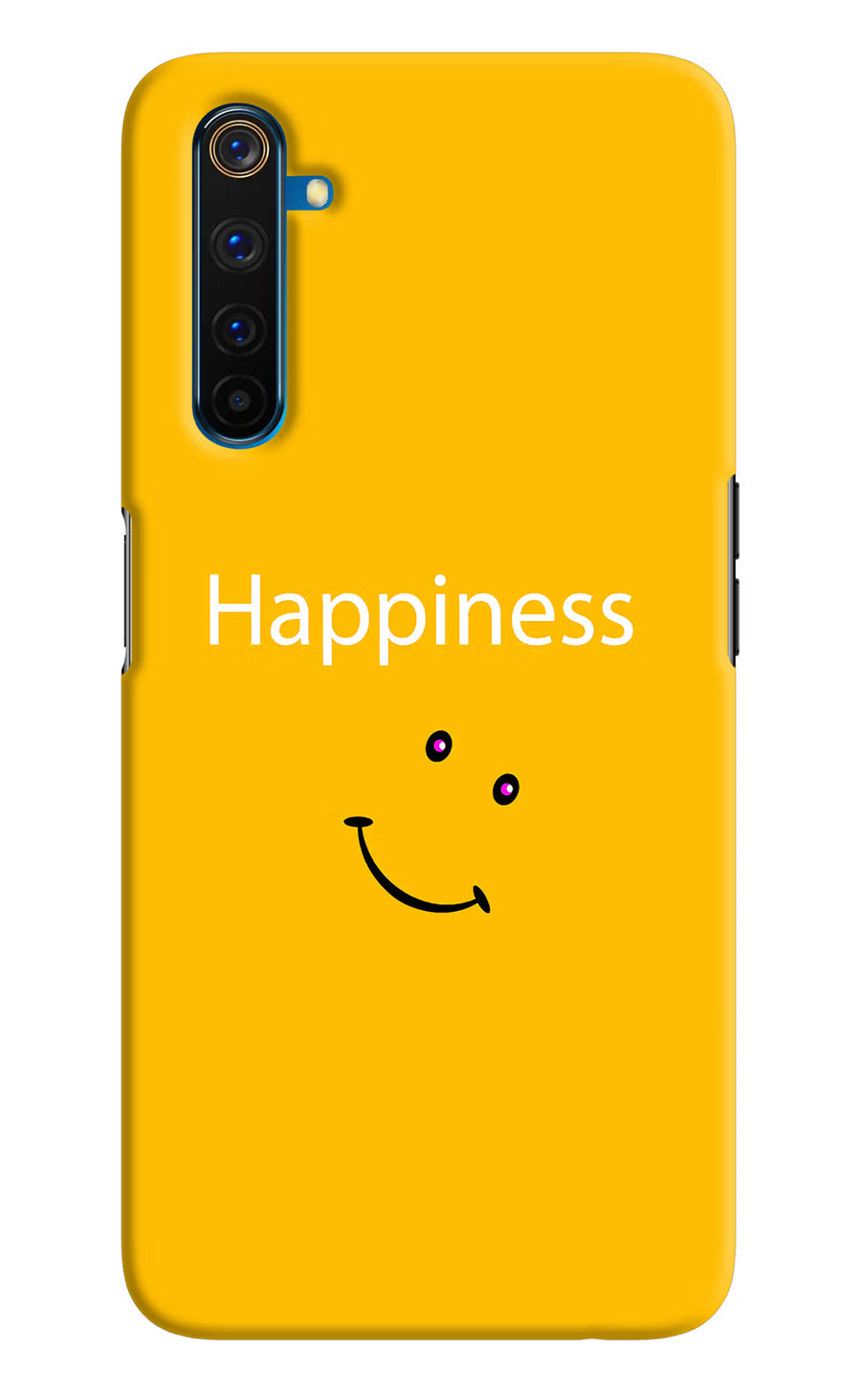 Happiness With Smiley Realme 6 Pro Back Cover, Hard case