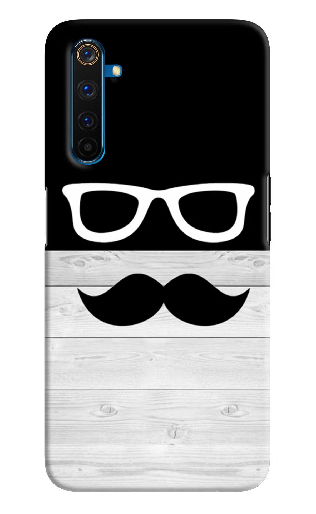Mustache Realme 6 Pro Hard Case Back Cover by Casekaro