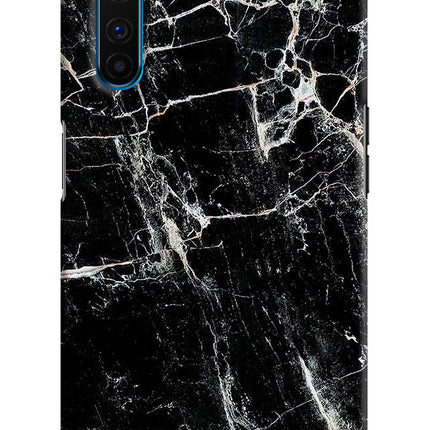 Black Marble Texture Realme 6 Pro Hard Case Back Cover by Casekaro