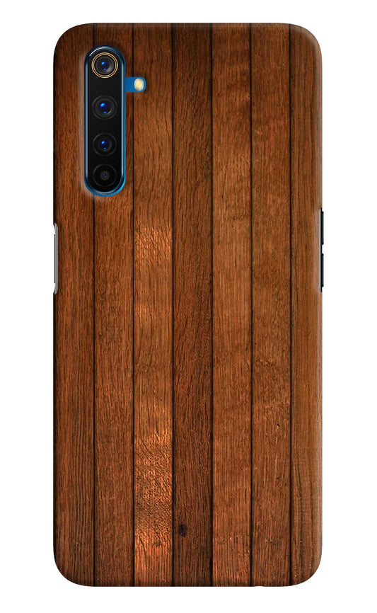 Wooden Artwork Bands Realme 6 Pro Hard Case Back Cover by Casekaro
