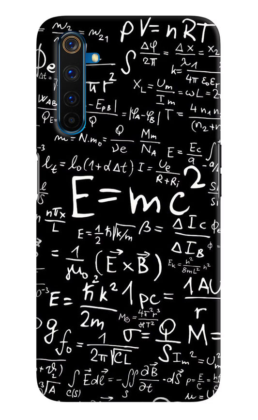 Physics Formula Realme 6 Pro Hard Case Back Cover by Casekaro