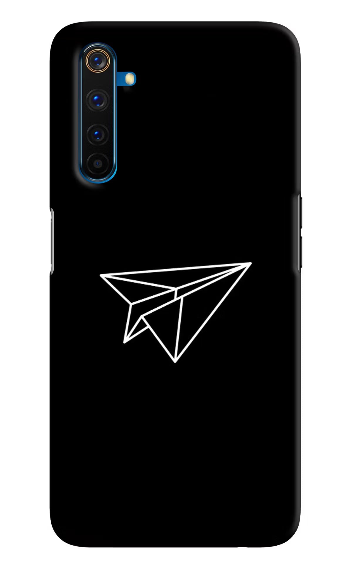 Paper Plane White Realme 6 Pro Hard Case Back Cover by Casekaro