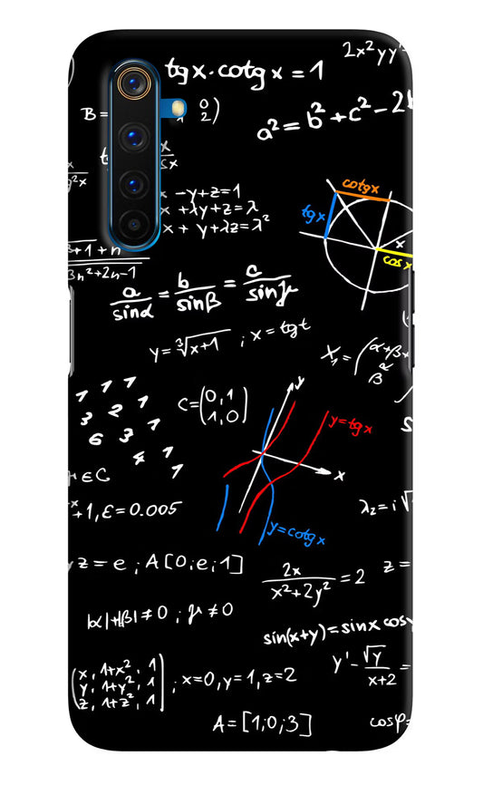 Mathematics Formula Realme 6 Pro Hard Case Back Cover by Casekaro