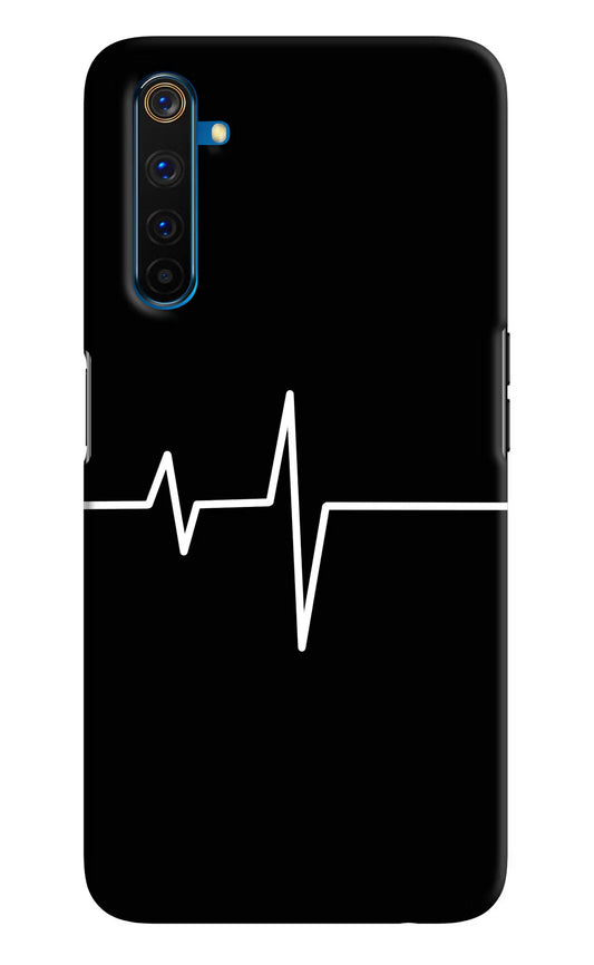 Heart Beats Realme 6 Pro Hard Case Back Cover by Casekaro