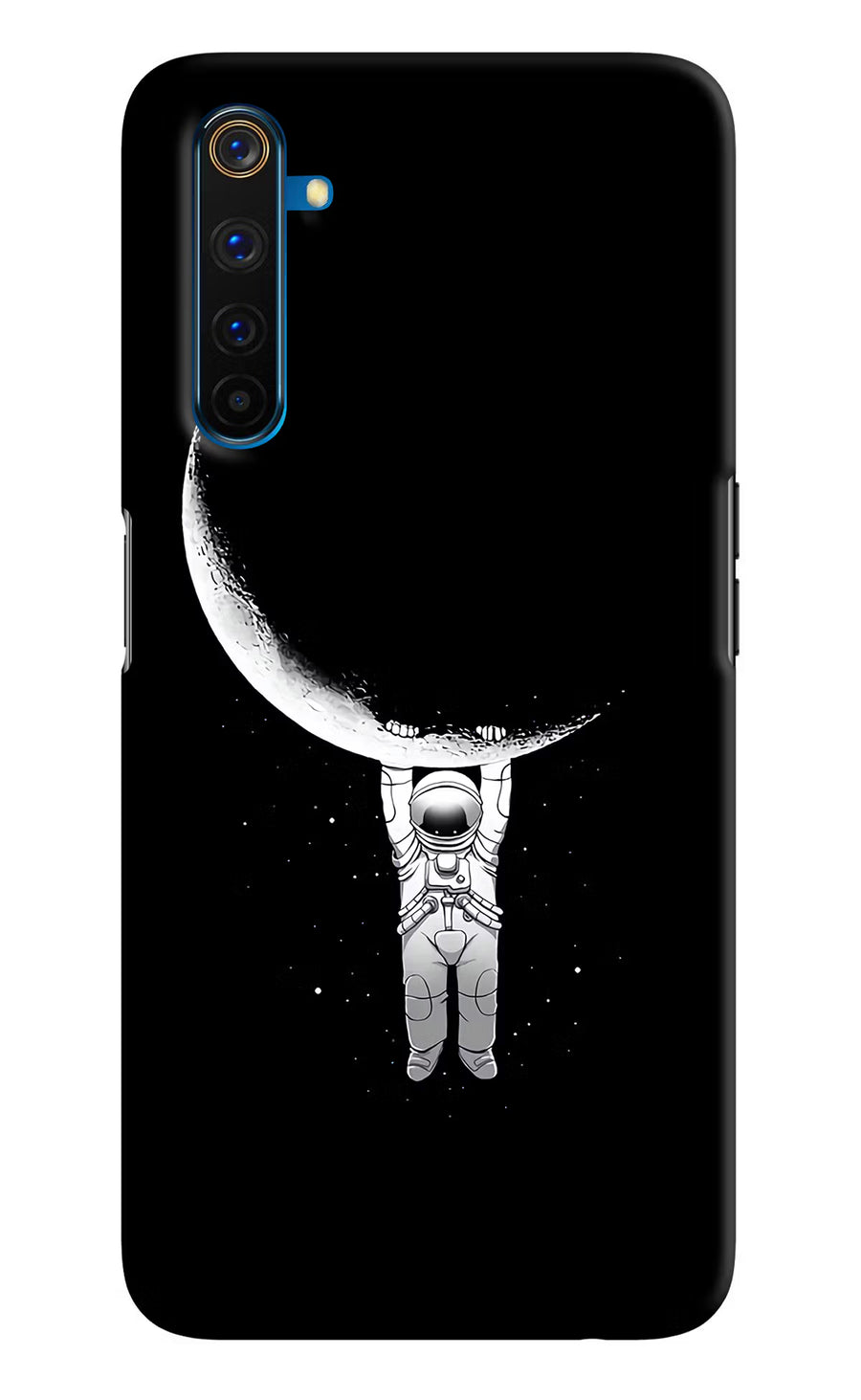 Moon Space Realme 6 Pro Back Cover, Hard case