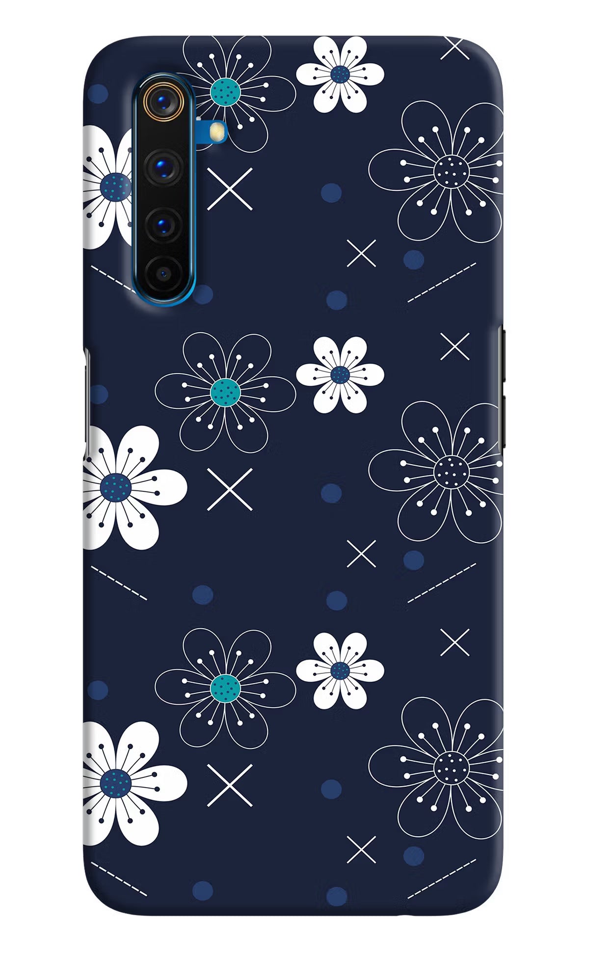 Flowers Realme 6 Pro Hard Case Back Cover by Casekaro