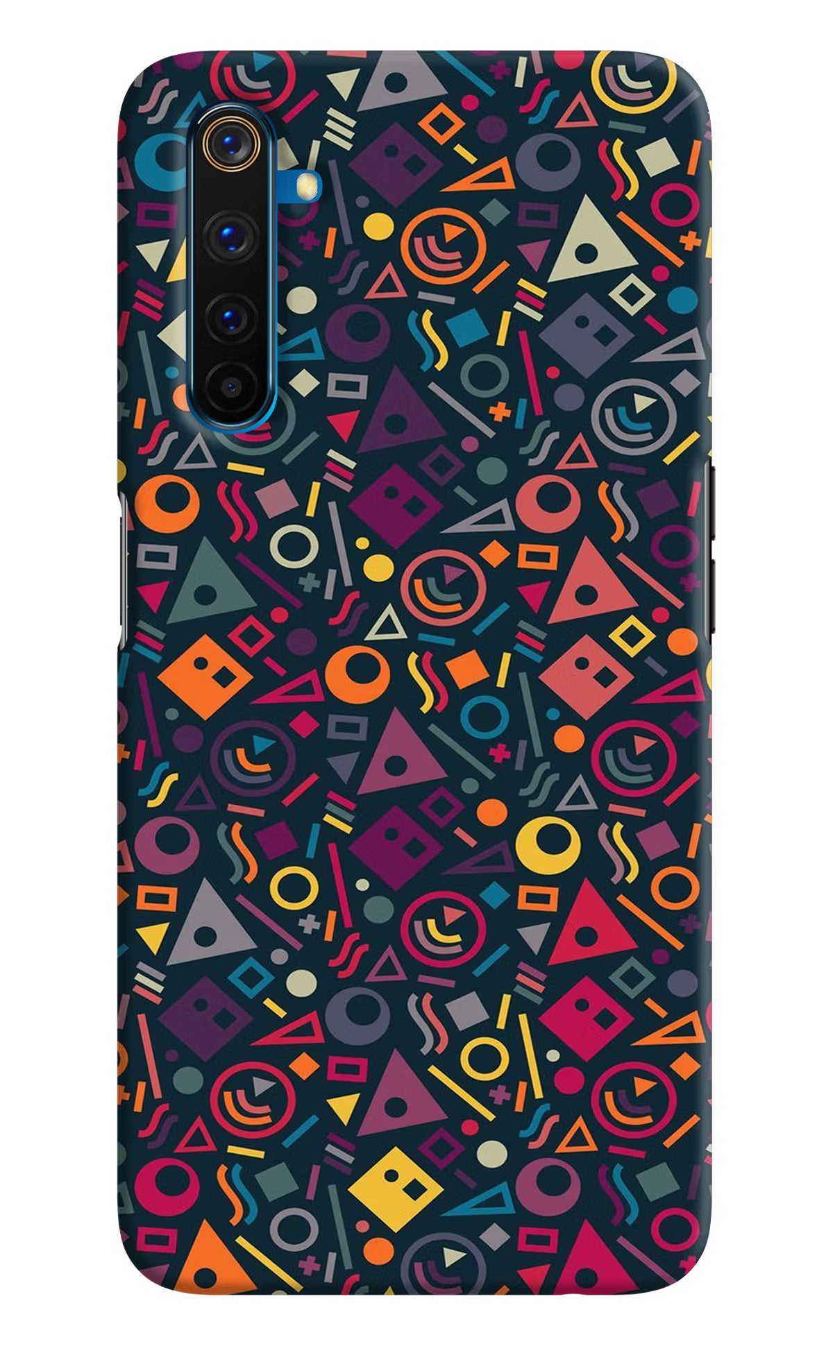 Geometric Abstract Realme 6 Pro Hard Case Back Cover by Casekaro