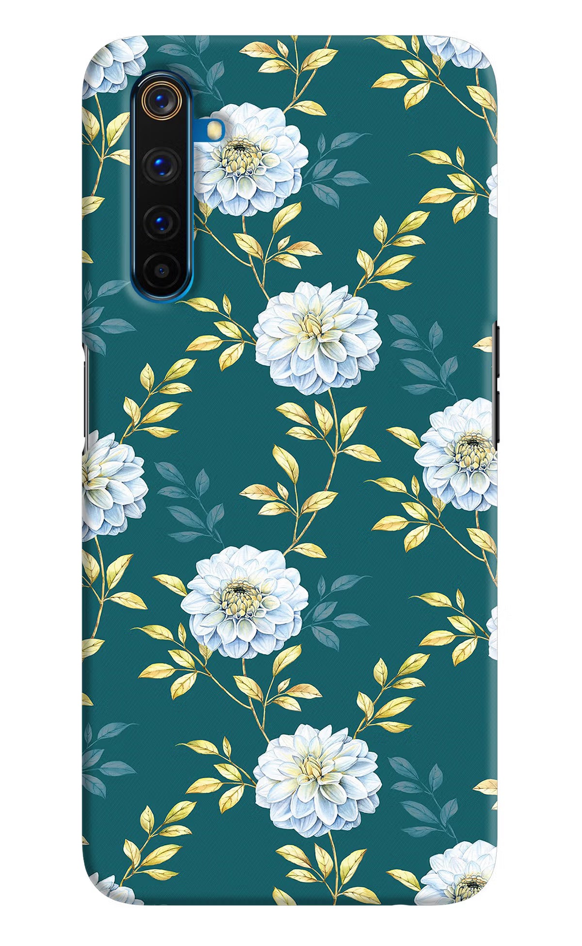Flowers Realme 6 Pro Hard Case Back Cover by Casekaro