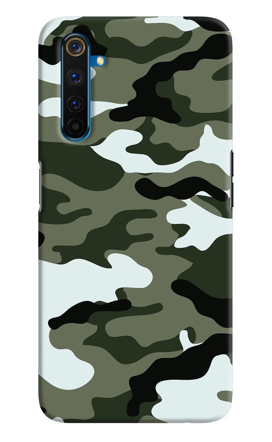 Camouflage Realme 6 Pro Hard Case Back Cover by Casekaro