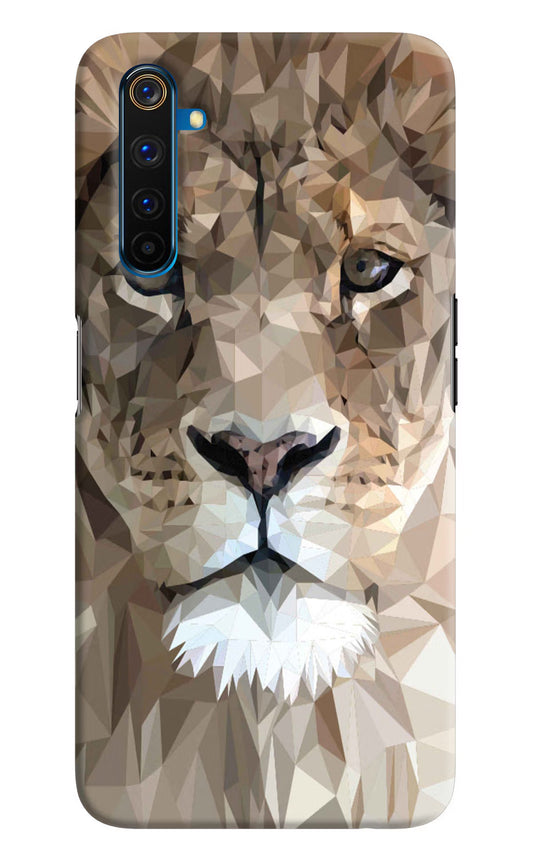 Lion Art Realme 6 Pro Hard Case Back Cover by Casekaro