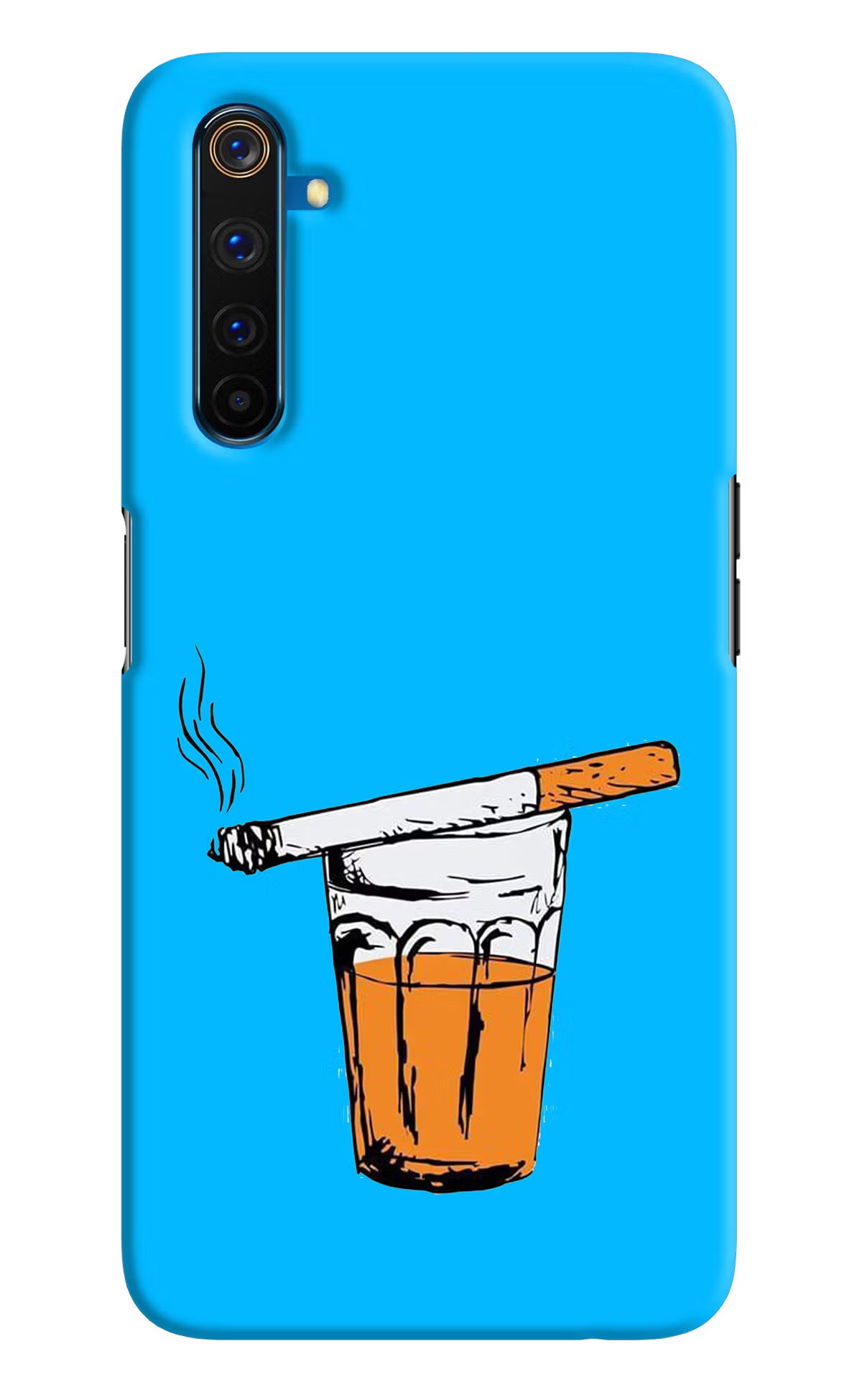Chai Sutta Realme 6 Pro Hard Case Back Cover by Casekaro