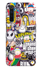 Sticker Bomb Realme 6 Pro Hard Case Back Cover by Casekaro