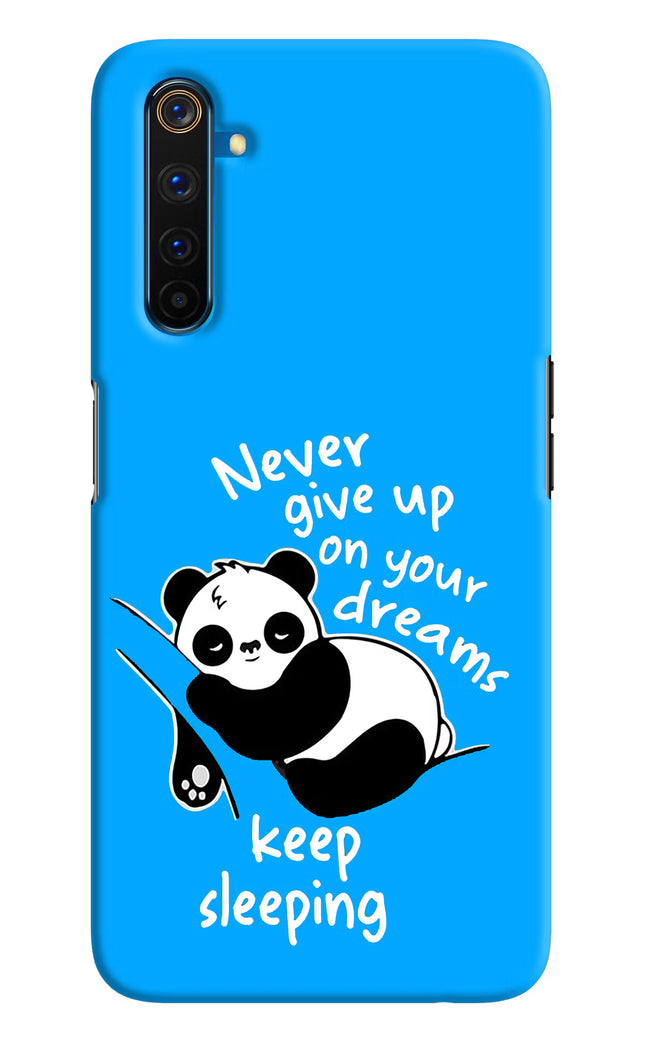 Keep Sleeping Realme 6 Pro Hard Case Back Cover by Casekaro