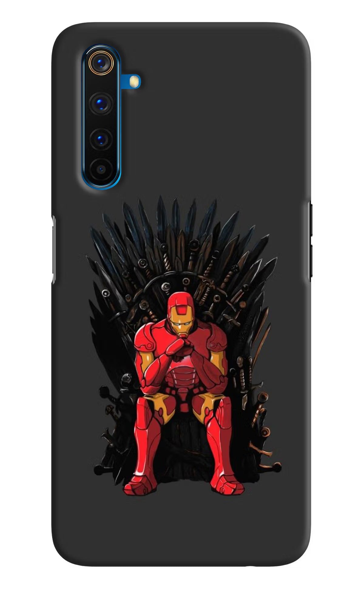 Ironman Throne Realme 6 Pro Hard Case Back Cover by Casekaro