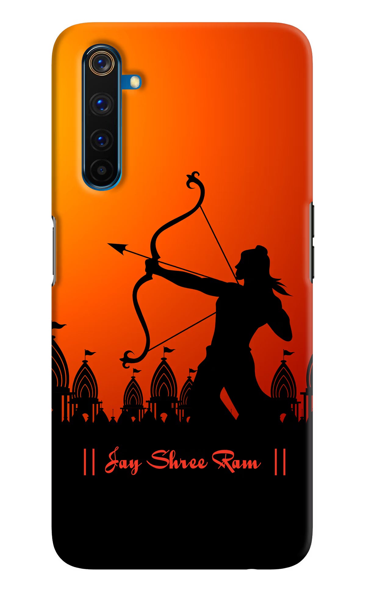 Lord Ram - 4 Realme 6 Pro Hard Case Back Cover by Casekaro