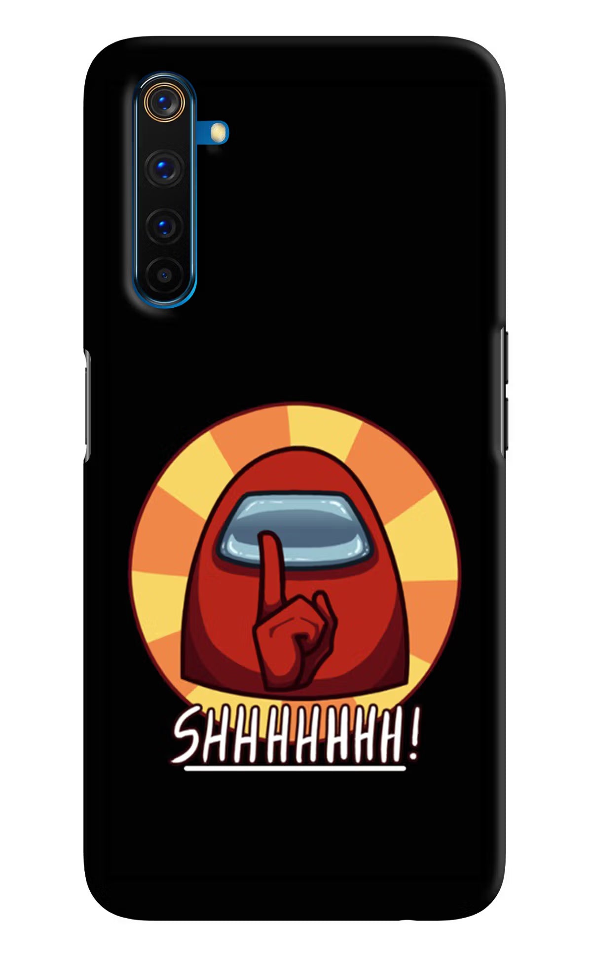 Among Us Shhh! Realme 6 Pro Hard Case Back Cover by Casekaro