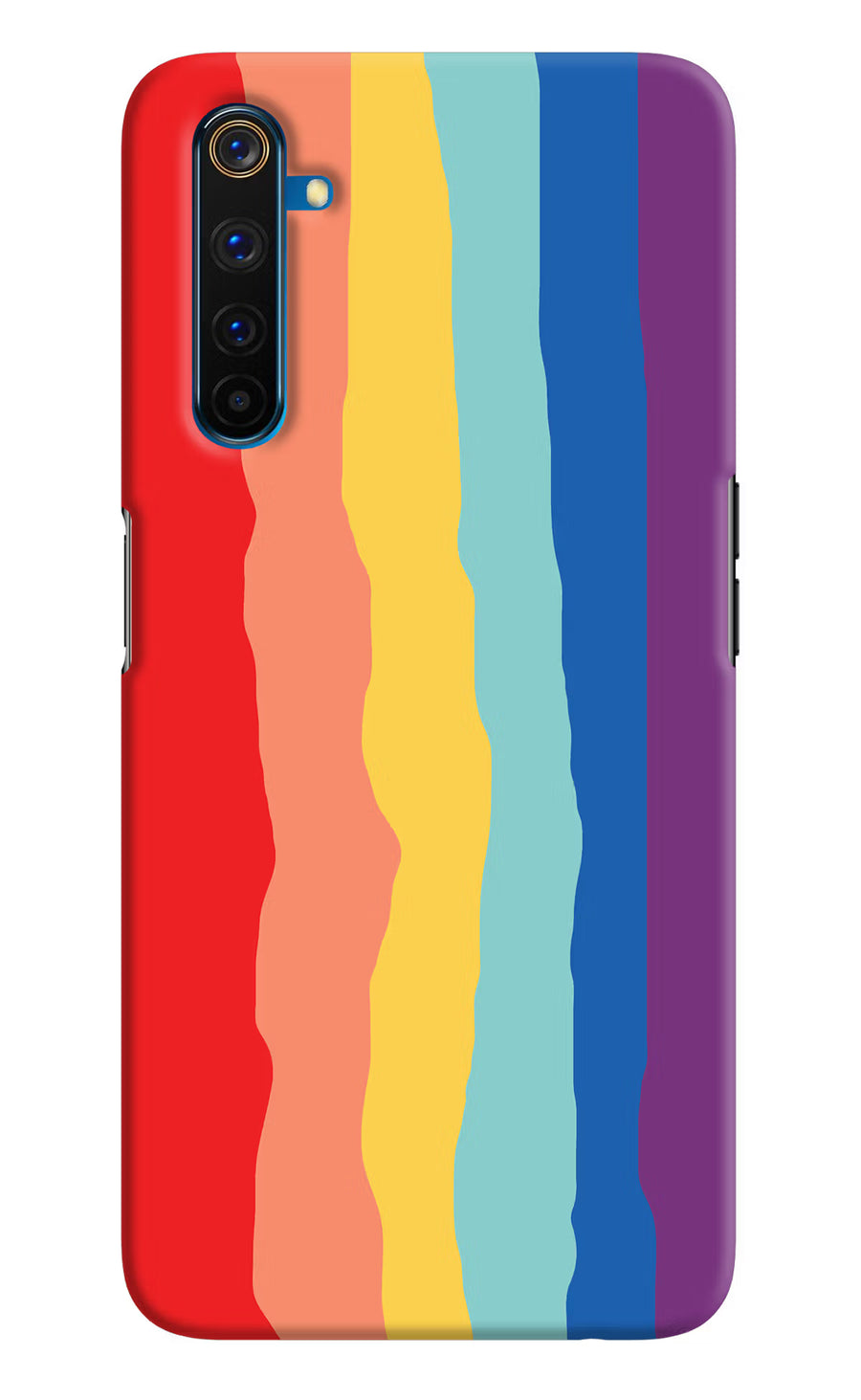 Rainbow Realme 6 Pro Back Cover, Hard case
