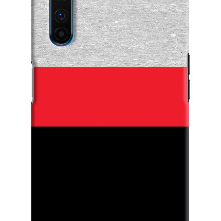 Tri Color Pattern Realme 6 Pro Hard Case Back Cover by Casekaro