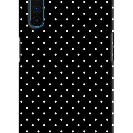 White Dots Realme 6 Pro Hard Case Back Cover by Casekaro