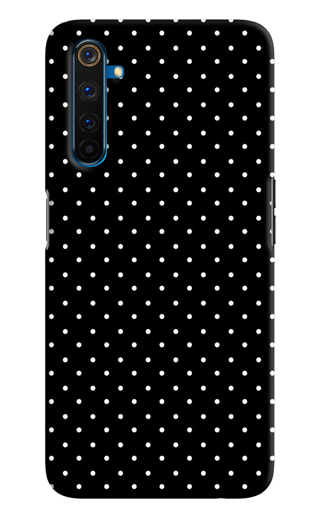 White Dots Realme 6 Pro Hard Case Back Cover by Casekaro