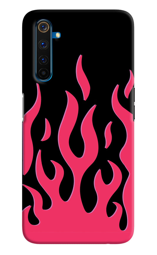 Fire Flames Realme 6 Pro Hard Case Back Cover by Casekaro