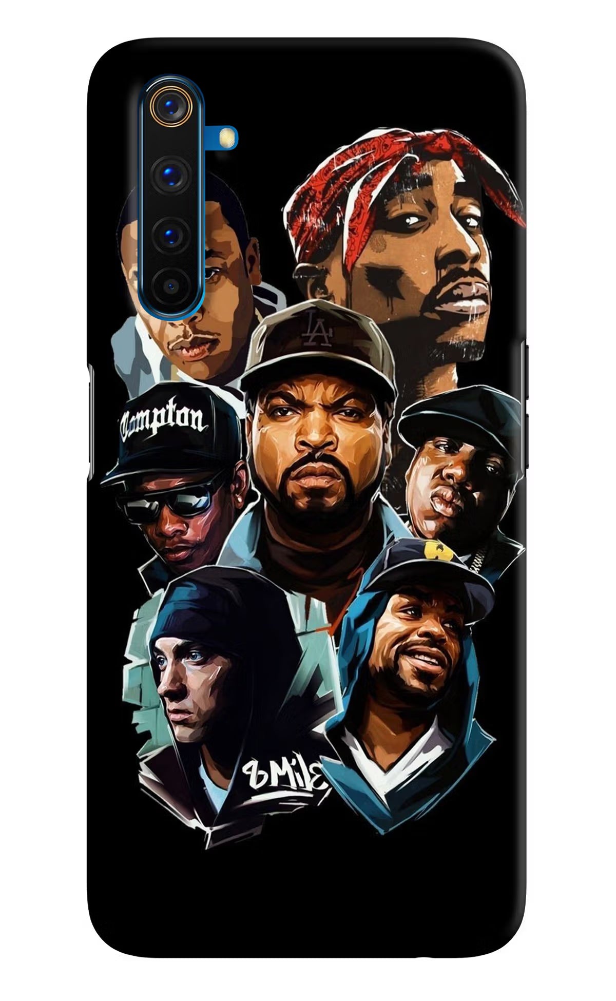 Rappers Realme 6 Pro Hard Case Back Cover by Casekaro