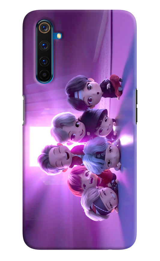 BTS Chibi Realme 6 Pro Hard Case Back Cover by Casekaro